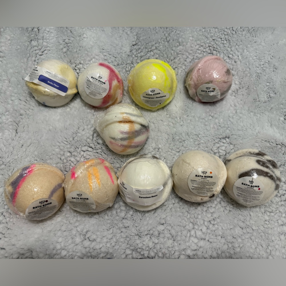 Vibrant Bath Bomb Collection